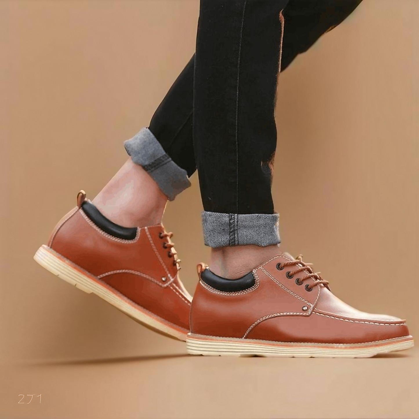 Lombardi Smart Casual Dress Shoe (2.5" Boost)