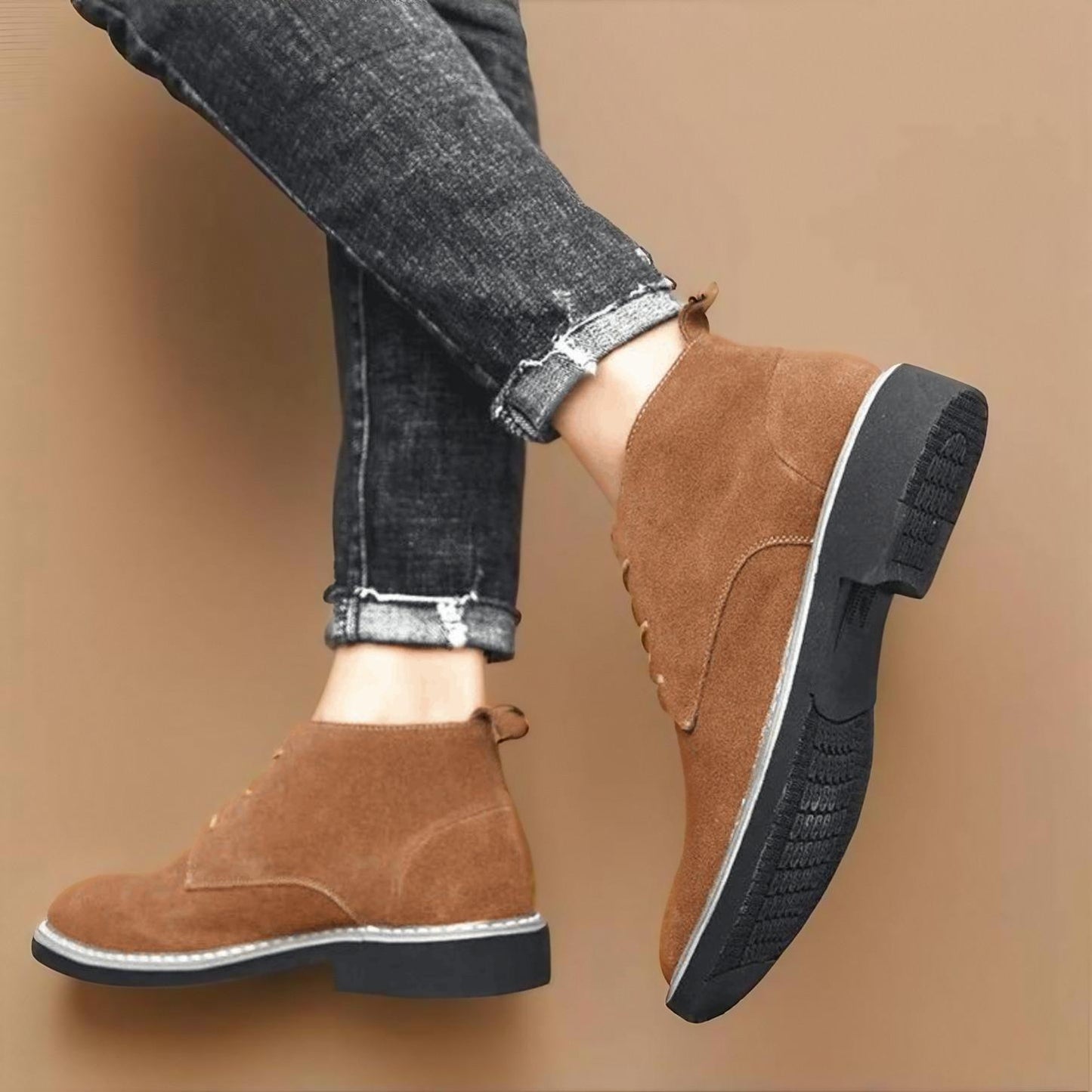 Lombardi Lace Up Chelsea Boots (2.5" Boost)